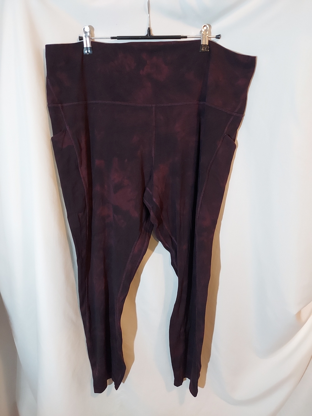 Lululemon Align High-Rise Pant with Pockets 25" Diamond Dye Cassis Black 20